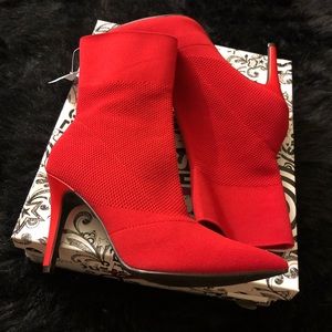 Red boot heels